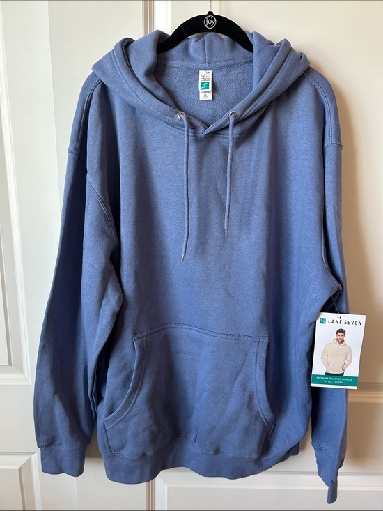 Lane Seven Other - Lane Seven Men's Blue Pullover Hoodie XL